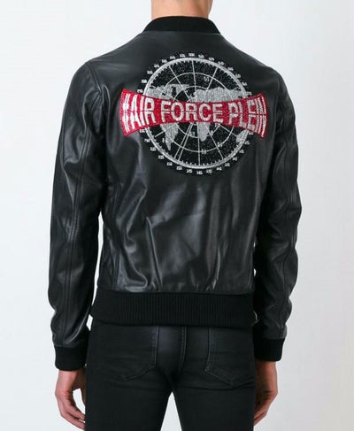 Air Force Embroidered Bomber Jacket