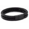 Double Cord Leather Bracelet