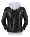 Monroe Hooded Biker Jacket