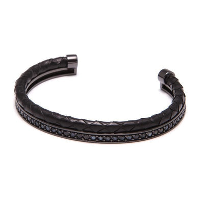 Alanaya Python Leather Bracelet