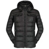 Quilted Hooded Sport Jacket