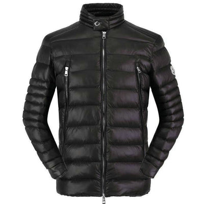 Quilted Noir Down Jacket