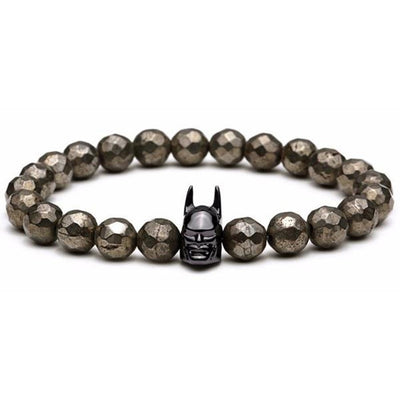 Batman Deluxe Beaded Bracelet