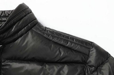 Quilted Noir Down Jacket