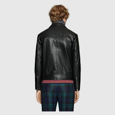 Faux Leather Biker Jacket