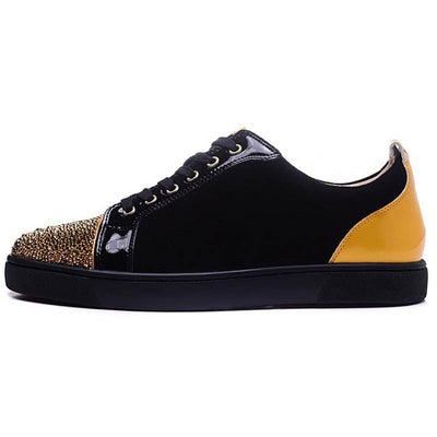 Black & Gold Exclusive Shoes