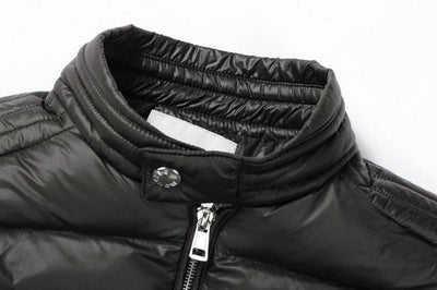 Quilted Noir Down Jacket