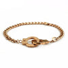 Hand Cuff 24K Gold Plated Bracelet