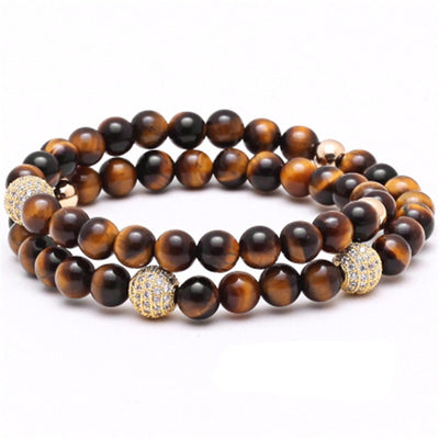 D'Ango Stones Double Bracelet