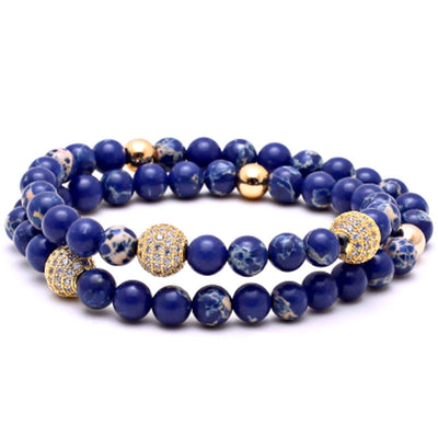 D'Ango Stones Double Bracelet