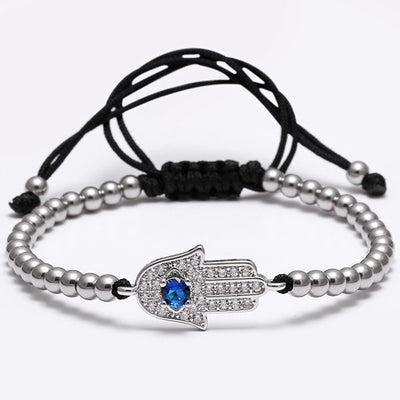 Chanceux Zircono Beaded Bracelet