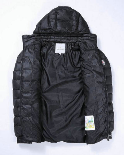 Quilted Hooded Sport Jacket