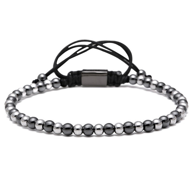 Inderis Titanium Beaded Bracelet