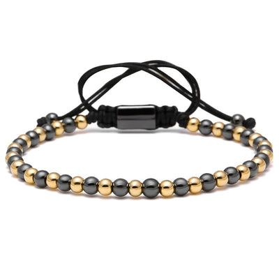 Inderis Titanium Beaded Bracelet