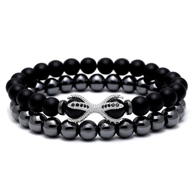 Aosta Agato Bracelet Set