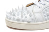 Blanco Spikes High Top Leather Shoes