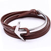 L'Anchor Leather Bracelet