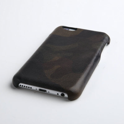 Camouflage Leather iPhone 6/7 Case