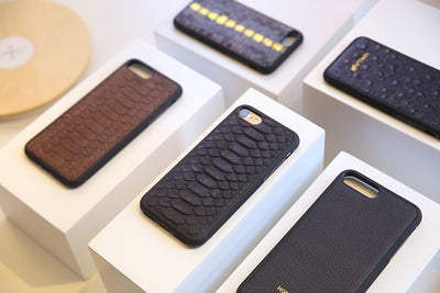 Python Leather iPhone Case