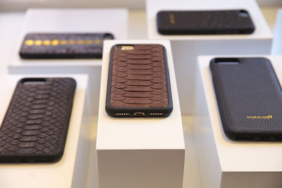 Python Leather iPhone Case