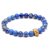 Manasú 24K Gold Plated Skull Bracelet