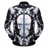 Splash Skull Quilted Jacket