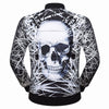 Splash Skull Quilted Jacket