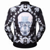 Splash Skull Quilted Jacket