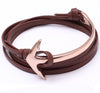 L'Anchor Leather Bracelet