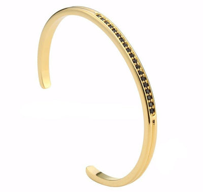 Rondon Zircon Paved Cuff Bracelet