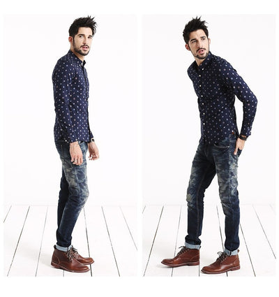 Rucksworth Pattern Slim Fit Shirt