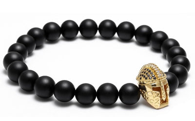 Imperio Matte Onyx Bracelet