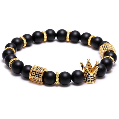 Konig Gold Beaded Bracelet