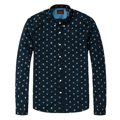 Rucksworth Pattern Slim Fit Shirt