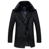 Devous Wool Coat With Fur