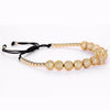 King Diamante 24K Gold Plated Bracelet