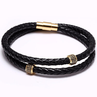 Chandeau Deluxe Leather Bracelet