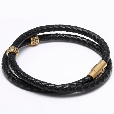 Chandeau Deluxe Leather Bracelet