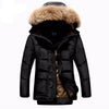 Estoq Down Jacket With Fur