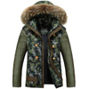 Camouflage Patched Down Jacket