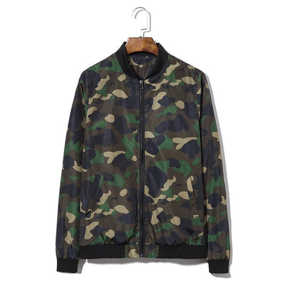 Camouflage Bomber Jacket