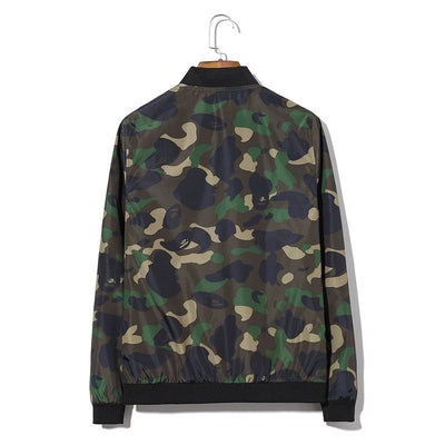 Camouflage Bomber Jacket