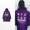 Purple Storm Oversize Coat