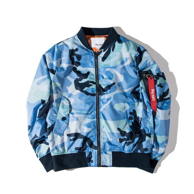 Camouflage Bomber Jacket