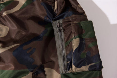 Camouflage Bomber Jacket