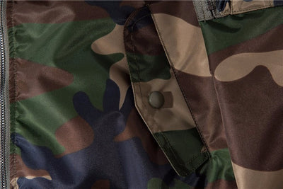 Camouflage Bomber Jacket