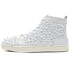 Blanco Spikes High Top Leather Shoes