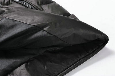 Quilted Hooded Sport Jacket